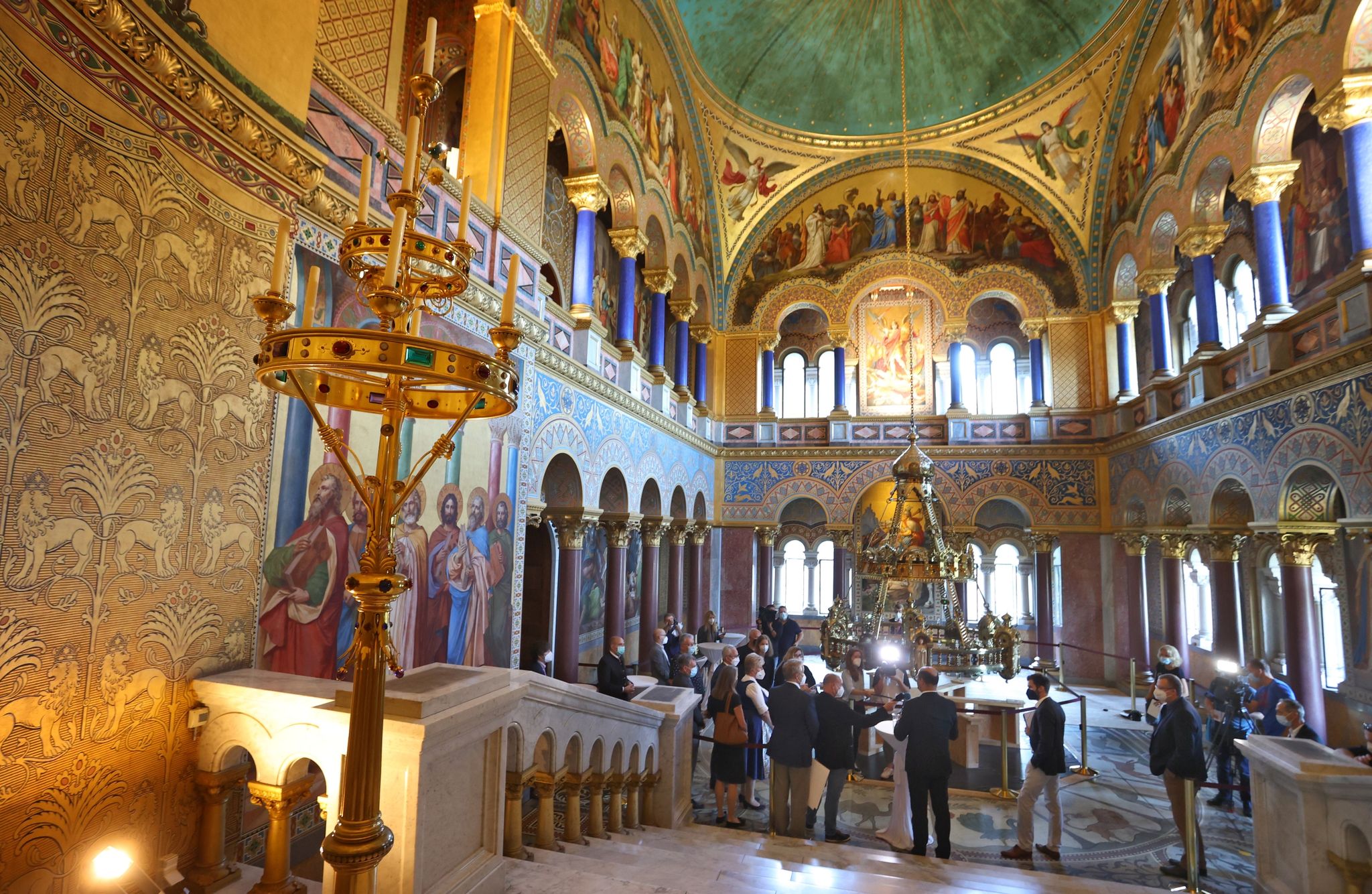 Schloss Neuschwanstein: Thronsaal erstrahlt wieder