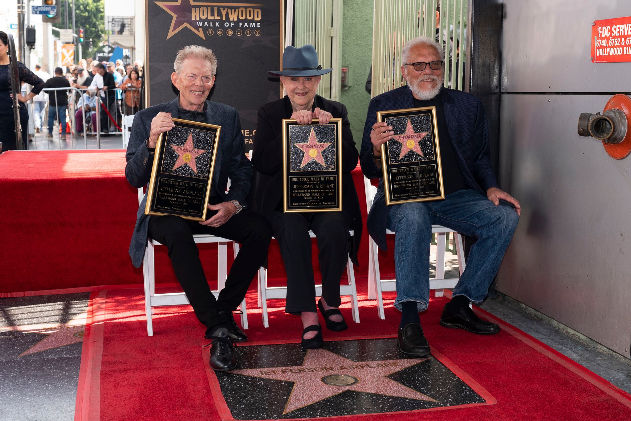 Jefferson Airplane mit Stern auf «Walk of Fame» geehrt