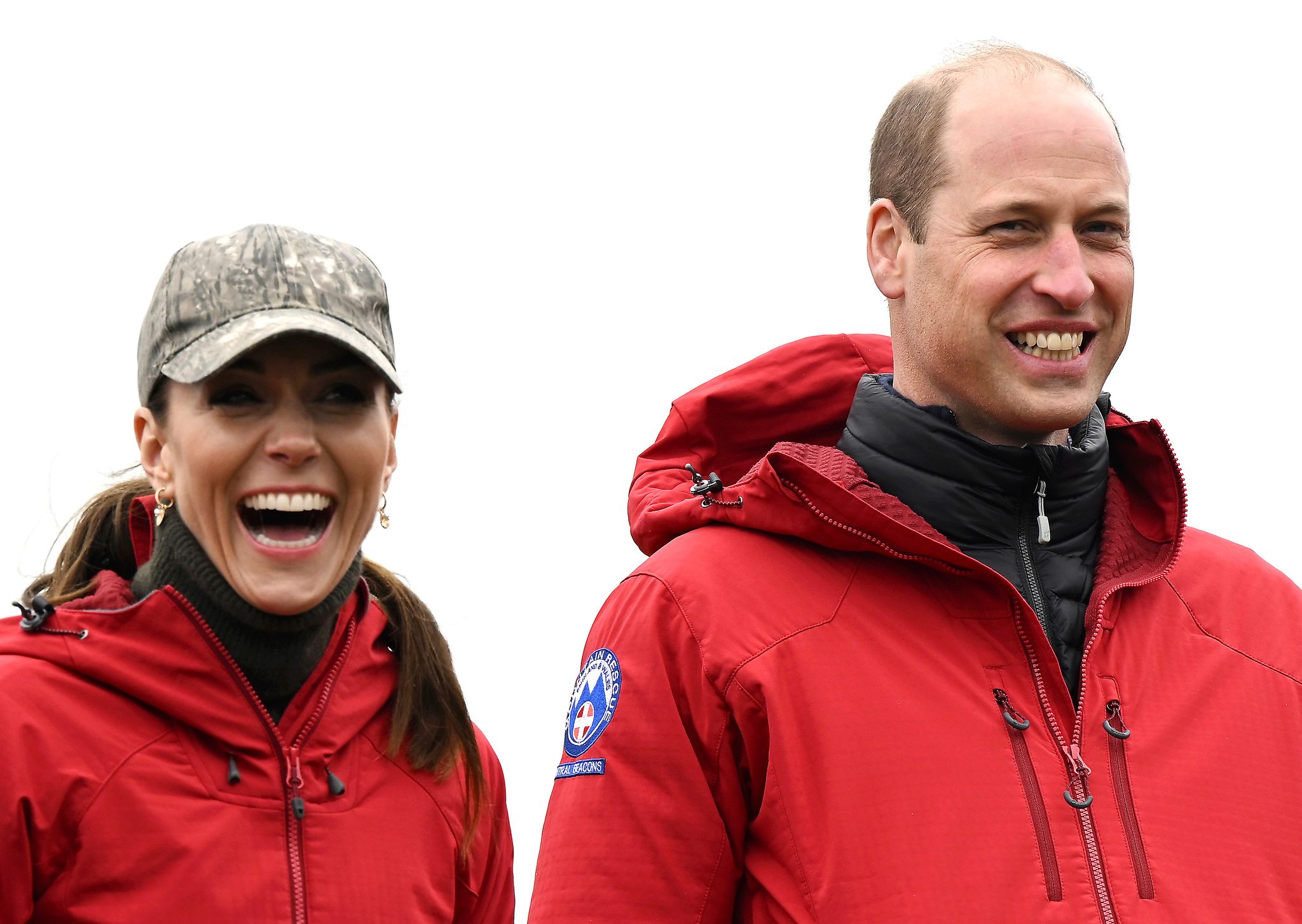 Betont locker zum Hochzeitstag: William und Kate auf Rädern