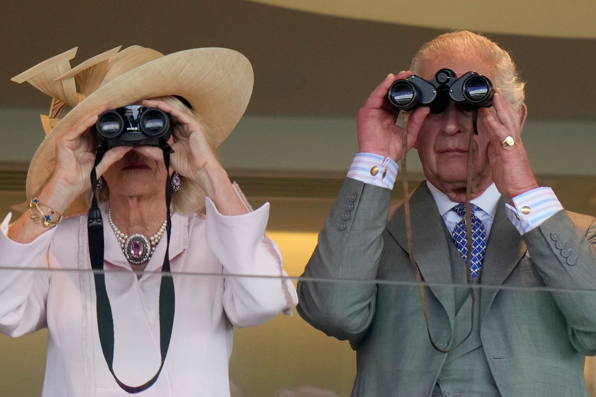 König Charles und Königin Camilla erneut bei Royal Ascot