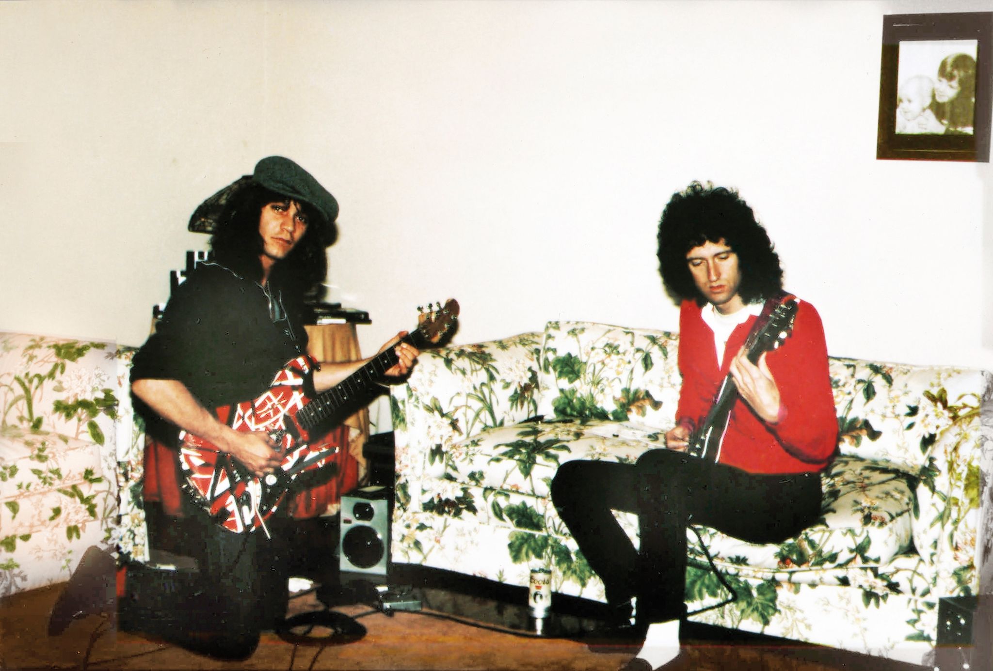 Als Brian May mit Eddie Van Halen jammte