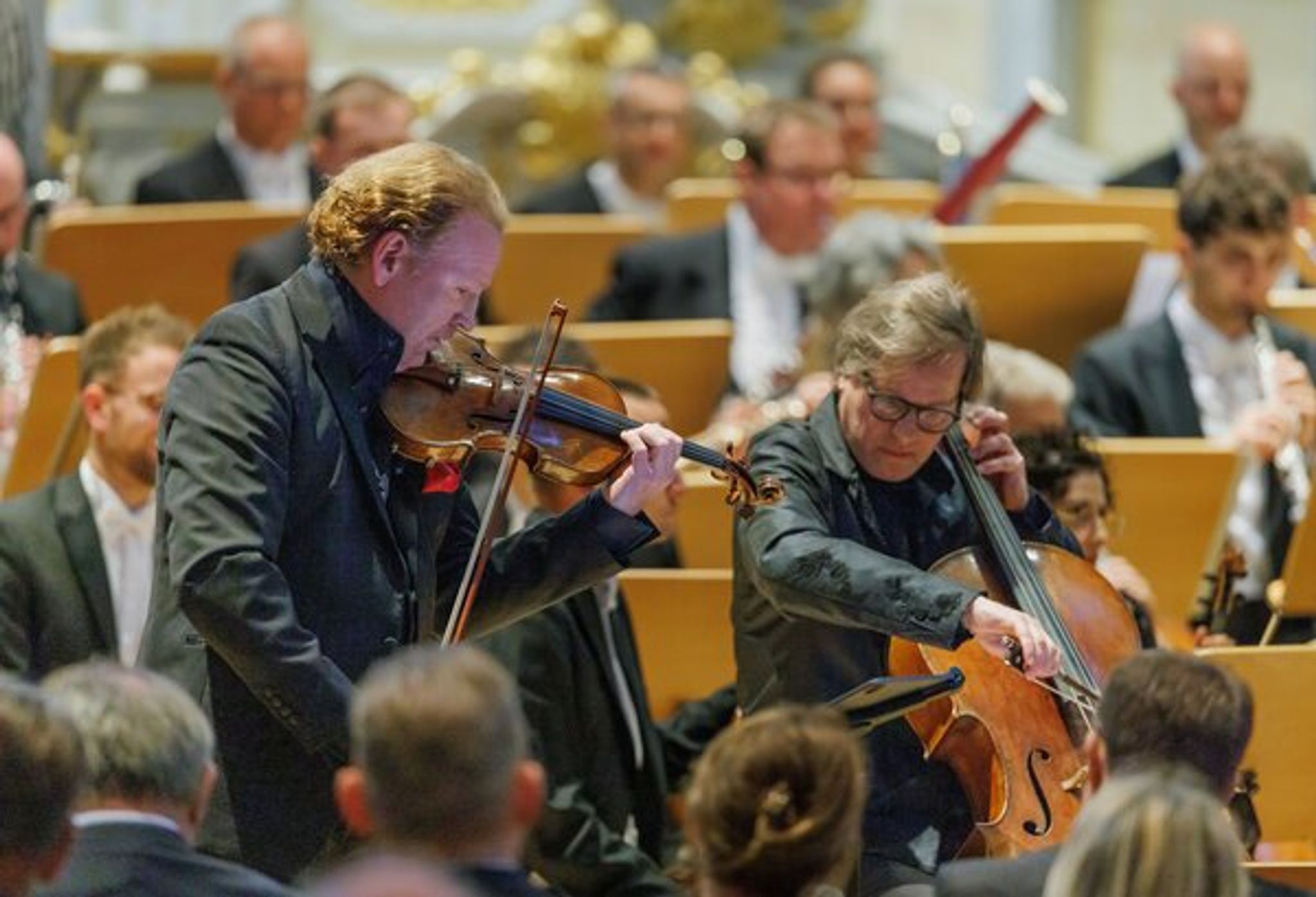 Hollywood in Dresdner Frauenkirche: Hope und Vogler im Duett