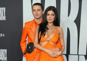 Kylie Jenner und Timothée Chalamet leuchten im Partner-Look